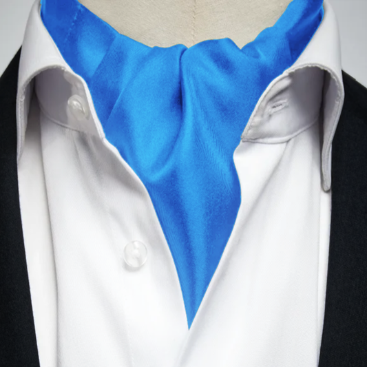 Cobalt Blue Ascot Cravat