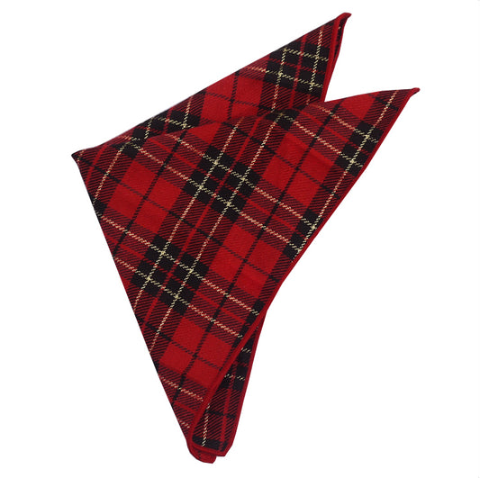 Royal Stewart Tartan Pocket Square