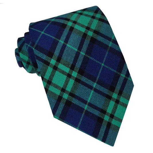 Black Watch Tartan Plaid Tie