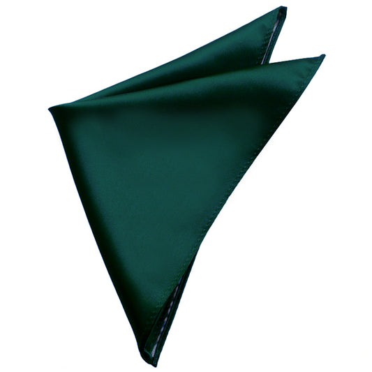 Mens Forest Dark Green Pocket Square