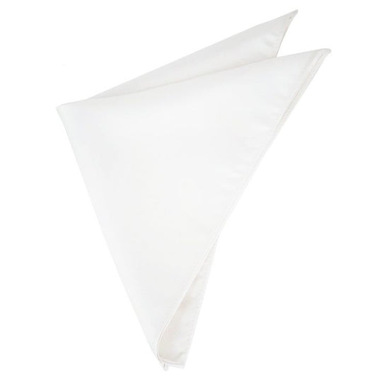 Mens Ivory Champagne Pocket Square