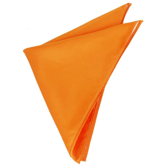 Orange Pocket Square